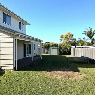 After: Large leaning gum, sectional dismantling near a house, Geelong