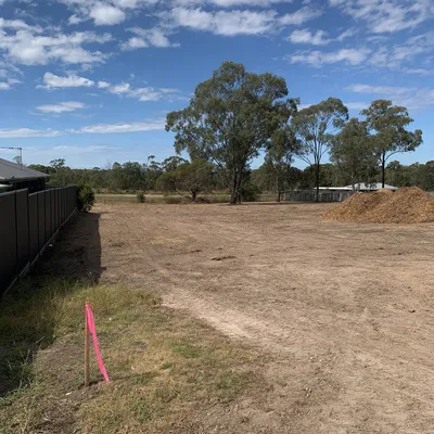 After: Land clearing for a building permit, Geelong